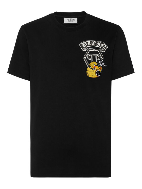 PHILIPP PLEIN PHILIPP PLEIN T-Shirt 24343 Czarny Regular Fit