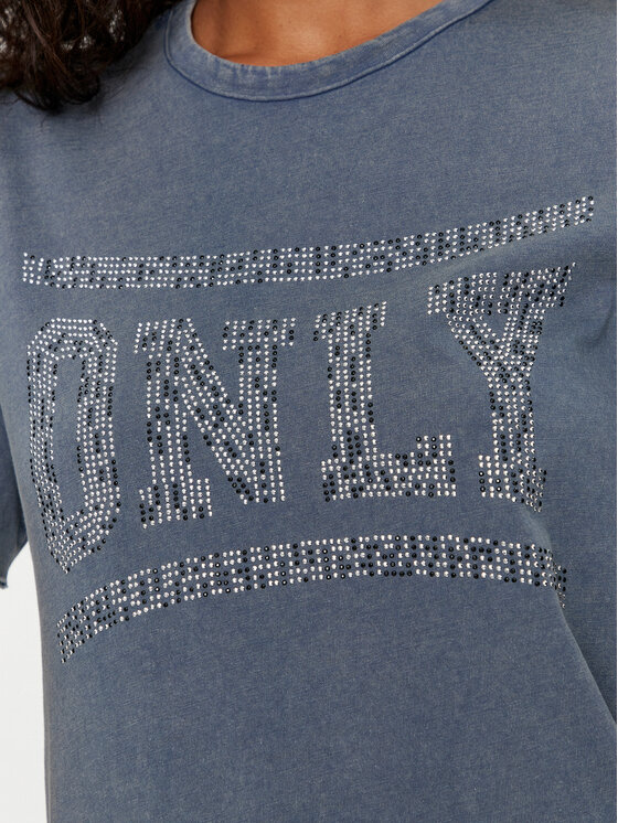 ONLY ONLY T-Shirt Lucy 15332190 Blau Regular Fit