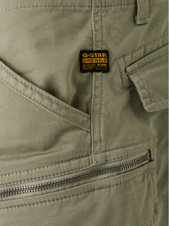 G-Star Raw G-Star Raw Stoffhose Rovic D08566-5126 Grün Tapered Fit