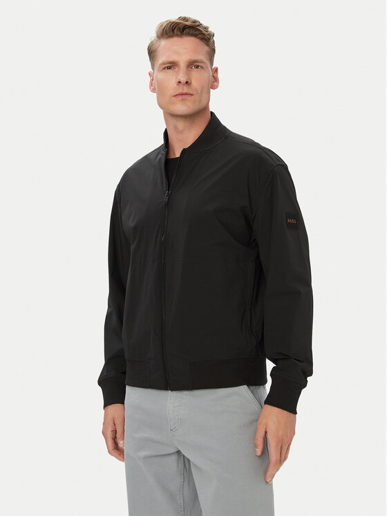 BOSS BOSS Bomber striukė Ze_Push 50568931 Juoda Regular Fit