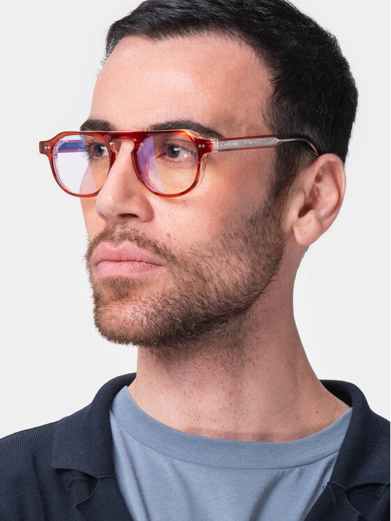 Herling Herling Occhiali con filtro luce blu Auden Rosso