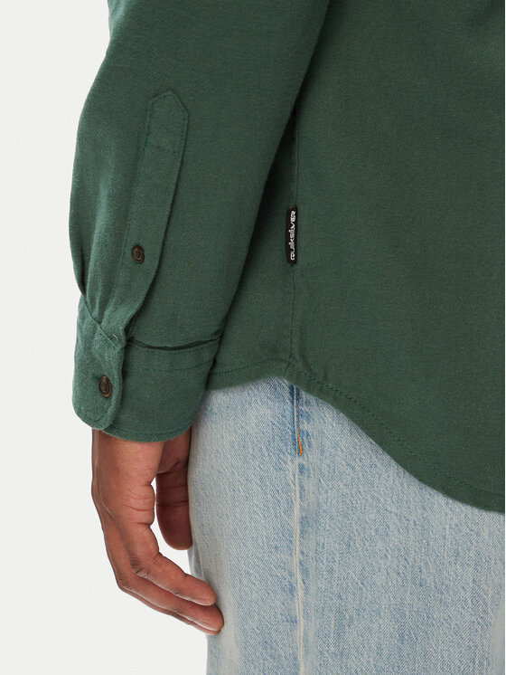 Quiksilver Quiksilver Πουκάμισο EQYWT04651 Σκούρο πράσινο Regular Fit