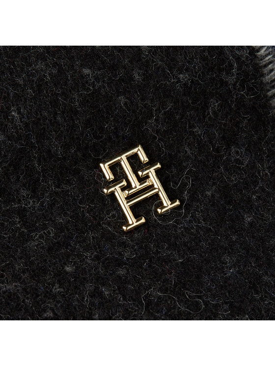 Tommy Hilfiger Tommy Hilfiger Šál Th Evening Fluffy Scarf AW0AW15354 Čierna