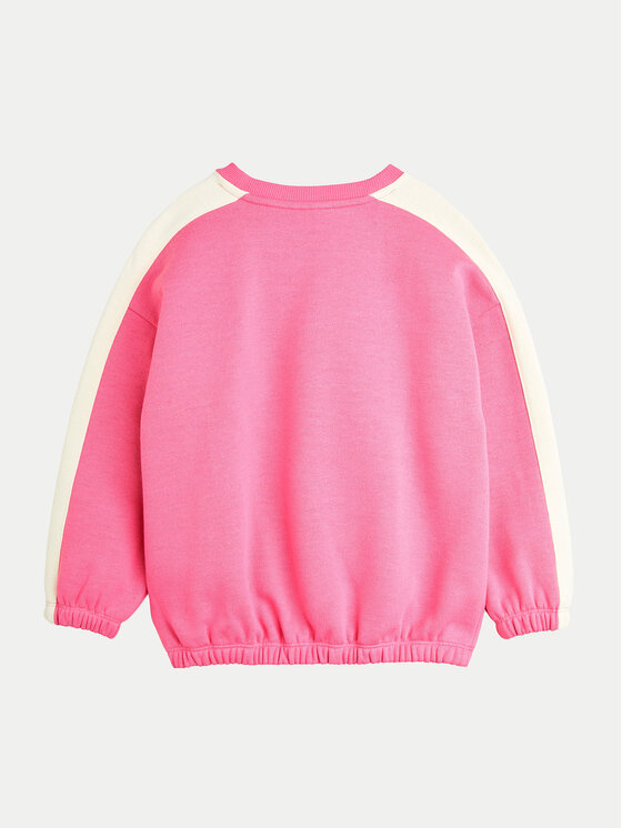 MINI RODINI Mini Rodini Bluza Society 2472011928 Różowy Regular Fit
