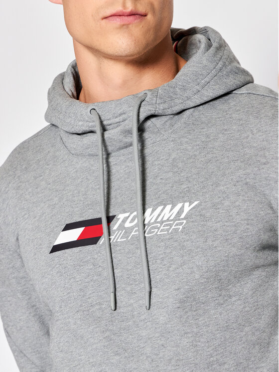 Tommy Hilfiger Tommy Hilfiger Bluză Essentials MW0MW22742 Gri Regular Fit