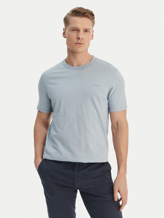 BOSS BOSS Tričko Tegood 50508243 Modrá Regular Fit