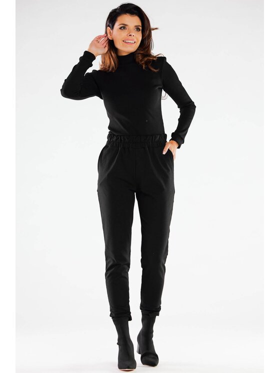 Infinite You Infinite You Blusa M283 Nero Basic Fit