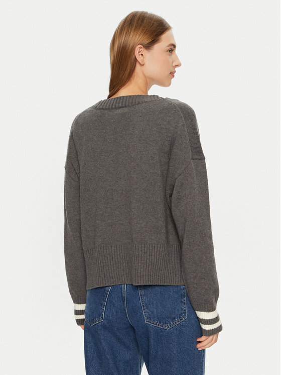 Guess Jeans Guess Jeans Кардиган W4BR81 Z3HM1 Сив Regular Fit