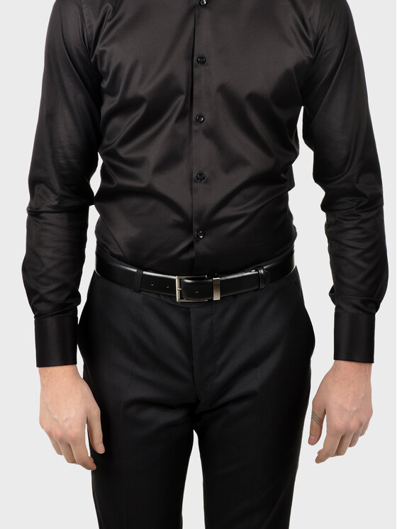 Evenemen Evenemen Spodnie garniturowe KAST Czarny Slim Fit