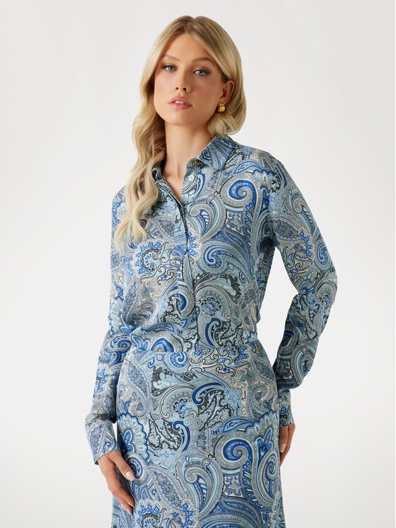 Marciano Guess Marciano Guess Košile 172611 Modrá Classic Fit