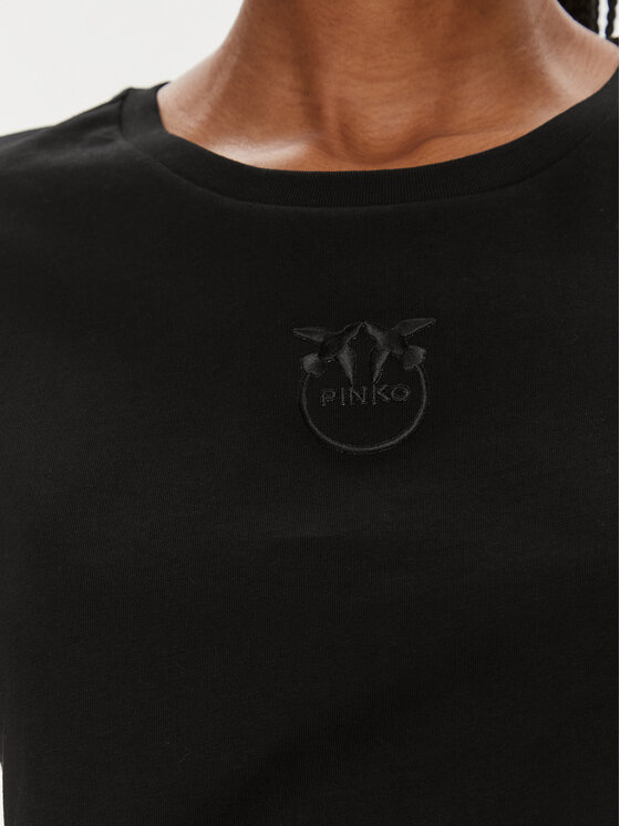 PINKO Pinko T-Shirt 100355 A1NW Schwarz Regular Fit