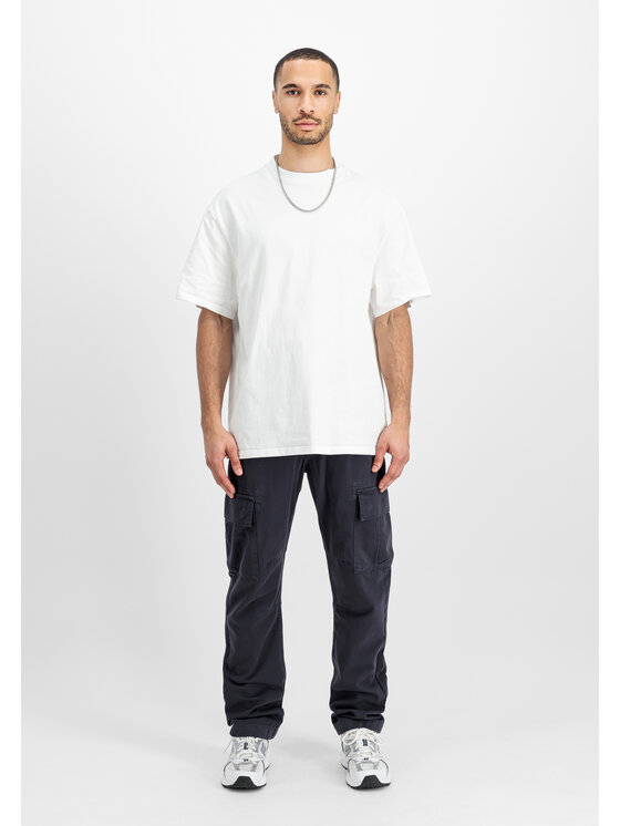 Alpha Industries Alpha Industries Spodnie cargo Agent Pant Błękitny Straight Leg