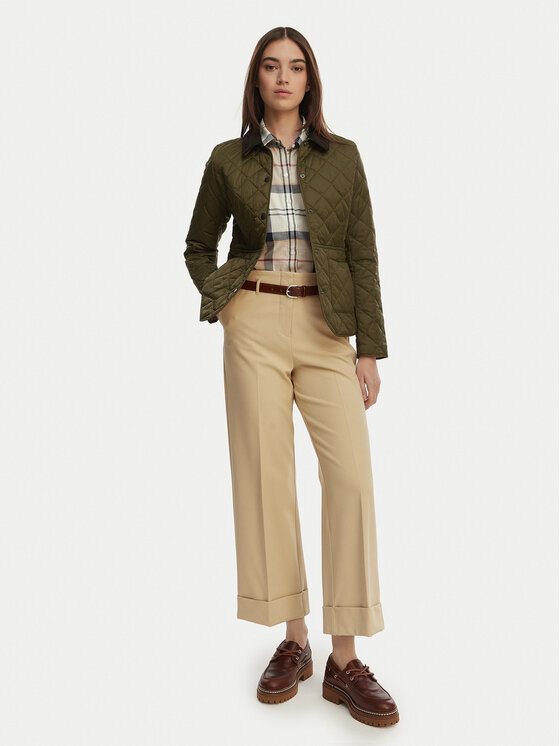 Barbour Barbour Prehodna jakna Deveron LQU1012OL51 Zelena Regular Fit