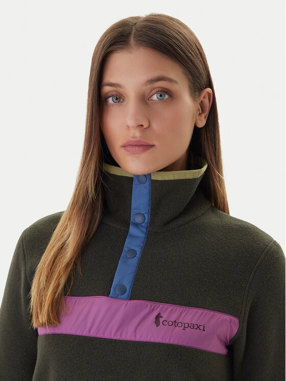 Cotopaxi Cotopaxi Polar Teca Fleece Full F21471W174 Zielony Regular Fit