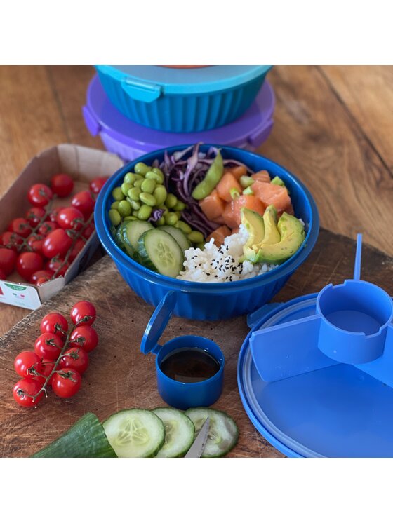 Yumbox Yumbox Lunchbox Poke Bowl Niebieski