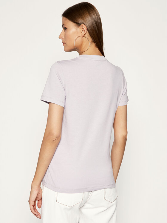 Lee Lee T-shirt Logo Tee L44CEPOA 112109806 Viola Slim Fit