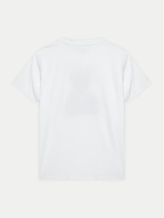 Guess Guess T-shirt H4BJ06 I3Z14 Bijela Regular Fit