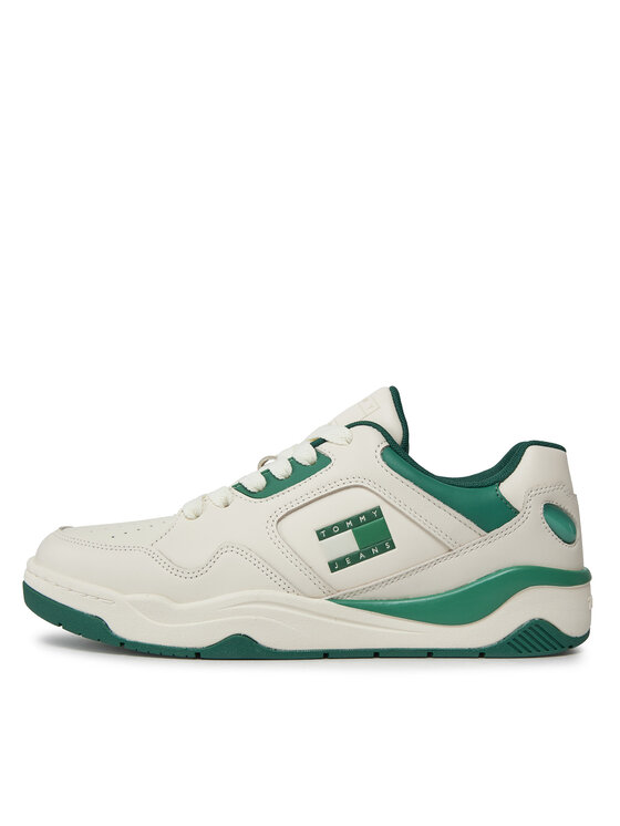 Tommy Jeans Sneakersy Tjm Leather Outsole Color EM0EM01350 Biały ...