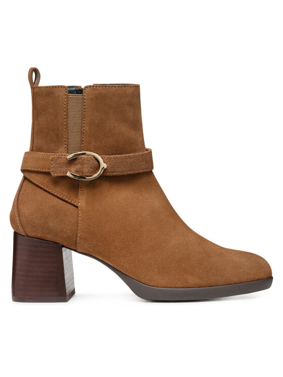 Geox Geox Členková obuv D Walk Pleasure 55 D46XBA 00022 C6372 Hnedá