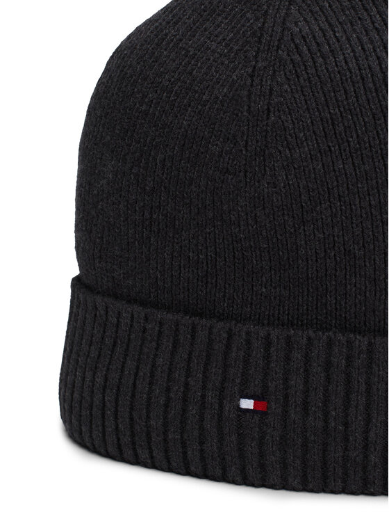 Tommy Hilfiger Tommy Hilfiger Kapa Flag AM0AM12796 Siva