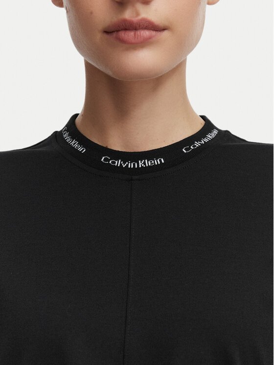 Calvin Klein Jeans Calvin Klein Jeans Φόρεμα καθημερινό LV047G251G Μαύρο Boxy Fit