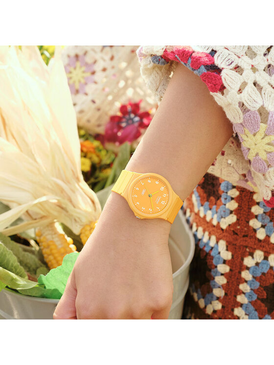 Casio Casio Hodinky MQ-24B-9BEF Oranžová