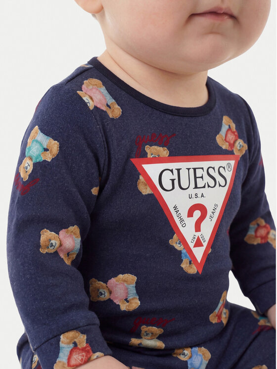 Guess Guess Pajac H6YG07 K4131 Czarny