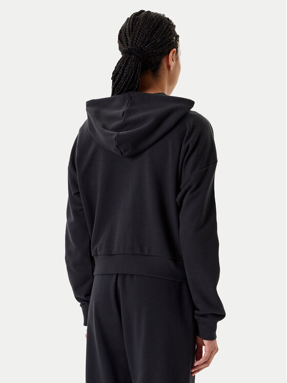 adidas adidas Bluza Essentials 3-Stripes JE0052 Czarny Regular Fit