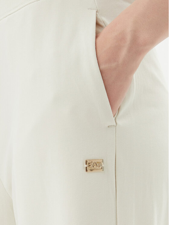 EA7 Emporio Armani EA7 Emporio Armani Pantaloni da tuta 7W000083 AF13135 U1112 Beige Wide Leg