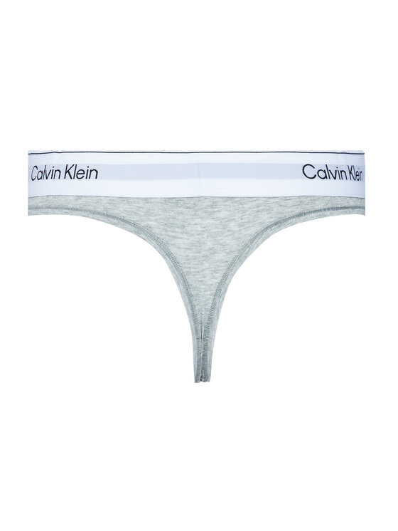 Calvin Klein Underwear Calvin Klein Underwear Стрінги LV00QF8518 Сірий