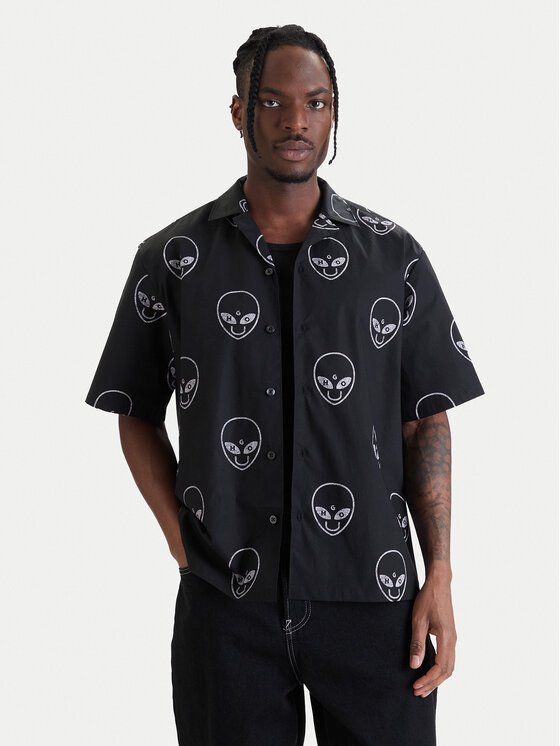 HUGO HUGO Camicia Eligino 50560698 Nero Relaxed Fit