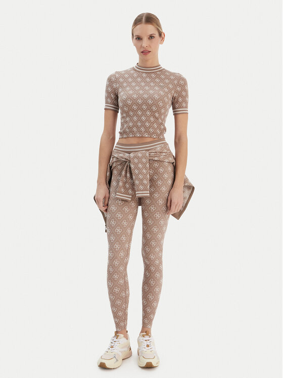 Guess Guess Pajkice V5BB13 K2000 Rjava Slim Fit