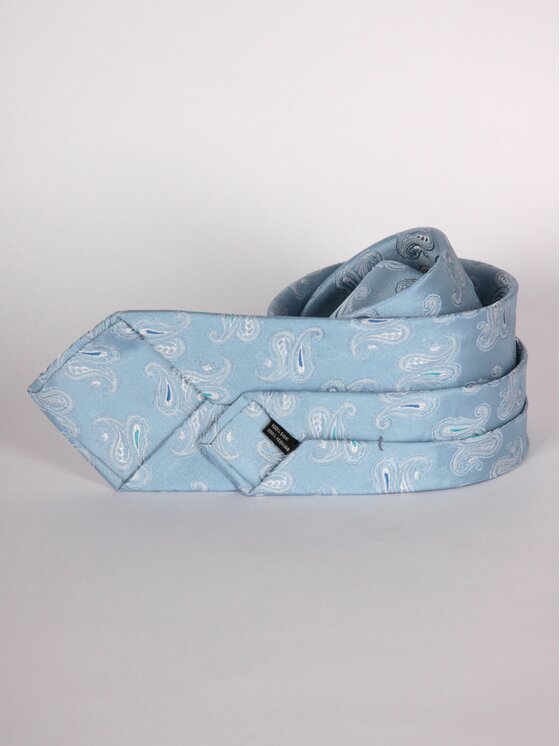 ELSNER ELSNER Γραβάτα JEDWAB ŻAKARD A1018 Γαλάζιο