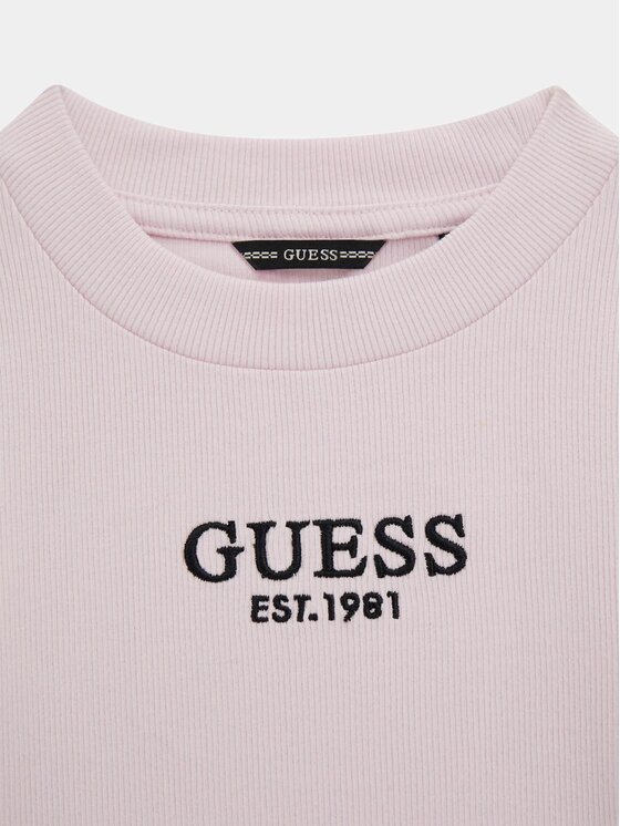 Guess Kids Guess Kids Top 166469 Růžová Classic Fit