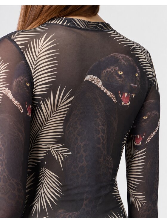 PHILIPP PLEIN PHILIPP PLEIN Body 32161 Čierna Skin Tight Fit