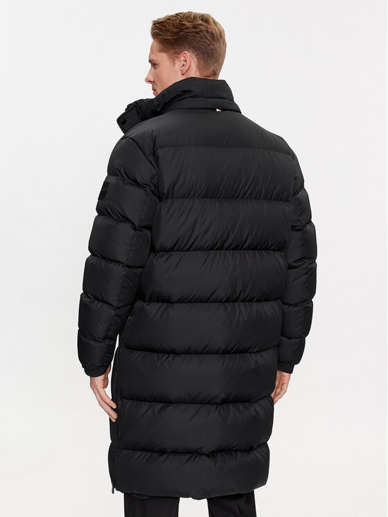 BOSS Boss Pehelykabát Donden4 50499795 Fekete Relaxed Fit