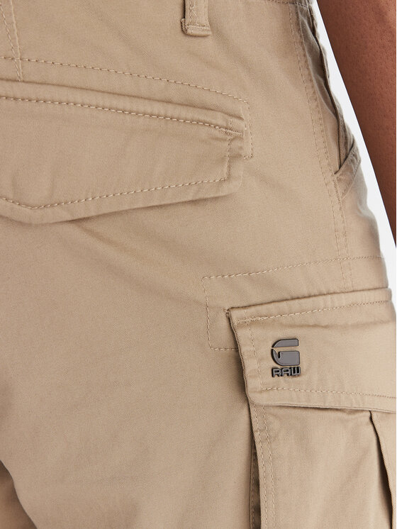 G-Star Raw G-Star Raw Pantaloncini di tessuto Rovic Zip D26214-5126 Verde Relaxed Fit