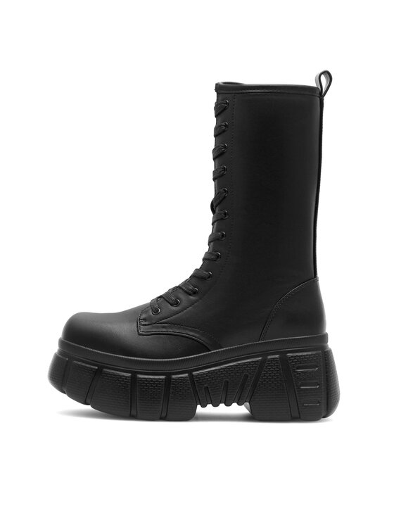 DeeZee DeeZee Schnürschuhe H1937-20 Schwarz