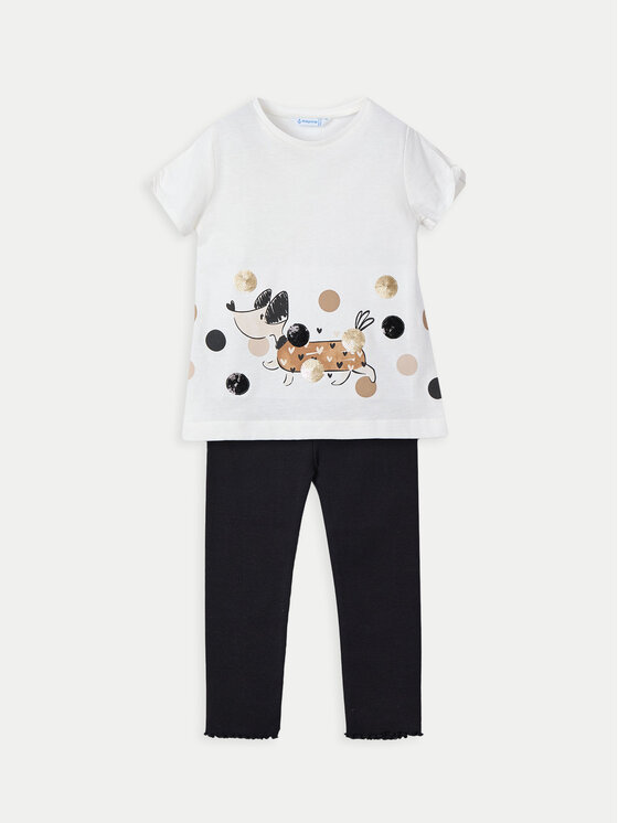 Komplet t-shirt i legginsy Mayoral