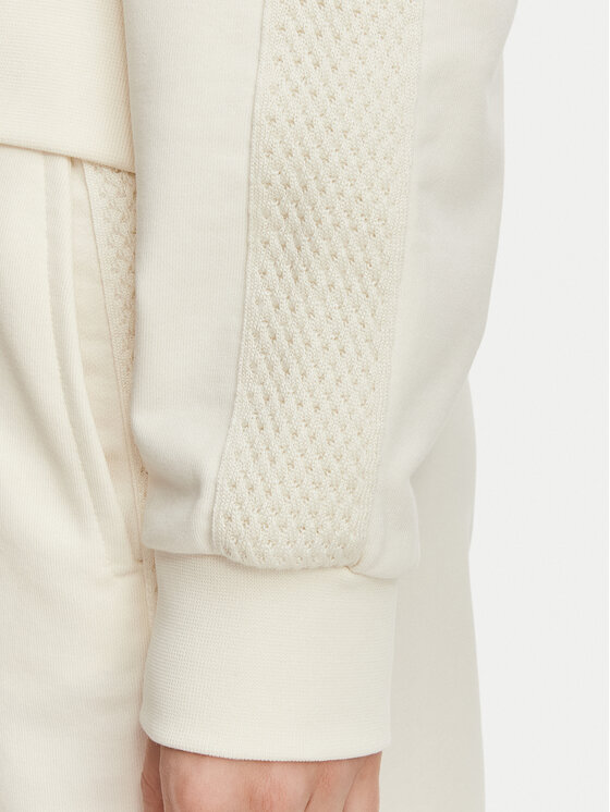 Guess Guess Bluza V6YQ10 K4291 Kremowy Regular Fit