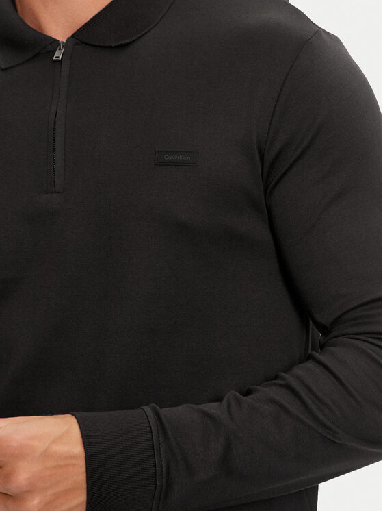 Calvin Klein Calvin Klein Polo K10K113586 Crna Slim Fit