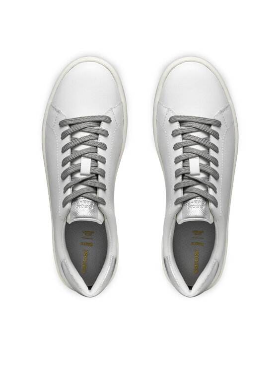 Geox Geox Sneakersy D Spherica Ecub-1 D45WEA 09BNF C0007 Bílá