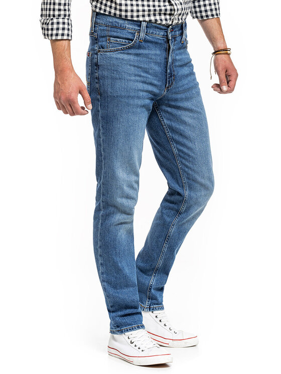 Mustang Mustang Jeansy TRAMPER TAPERED Niebieski Slim Fit