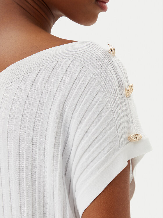 MET MET Blusa M10 242MG Bianco Regular Fit