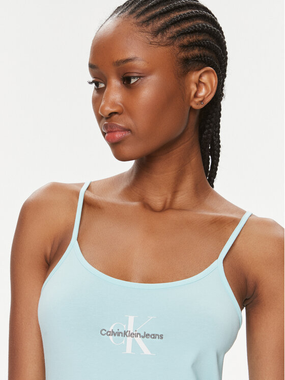 Calvin Klein Jeans Calvin Klein Jeans Nyári ruha J20J223420 Kék Slim Fit