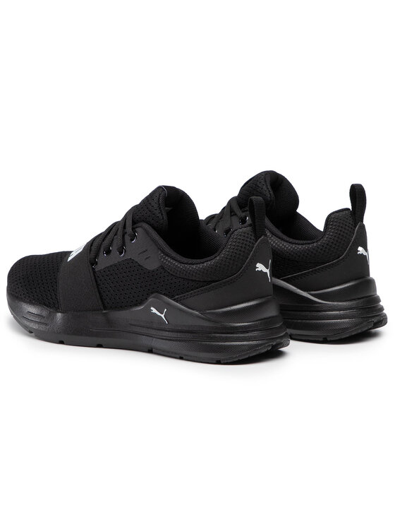 Puma Puma Sneakersy Wired Run Jr 374214 01 Czarny