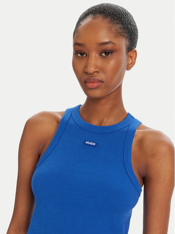 HUGO HUGO Felső Baby 50511450 Kék Slim Fit