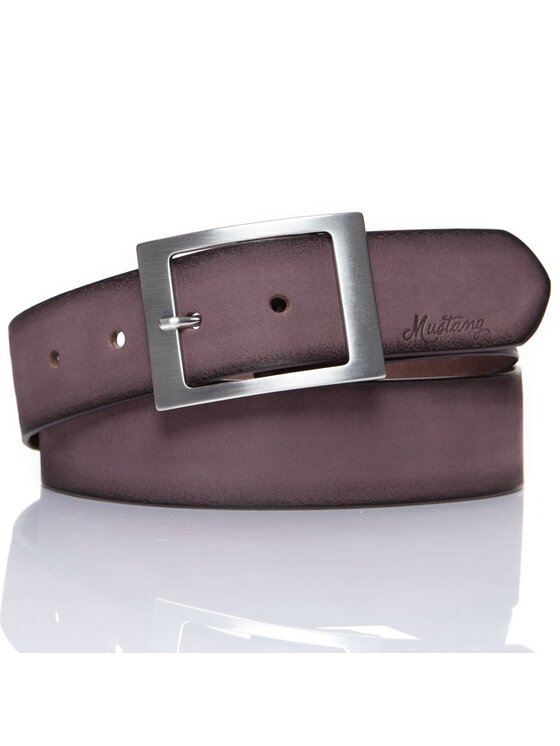 Mustang Mustang Pasek Męski BELT Brązowy