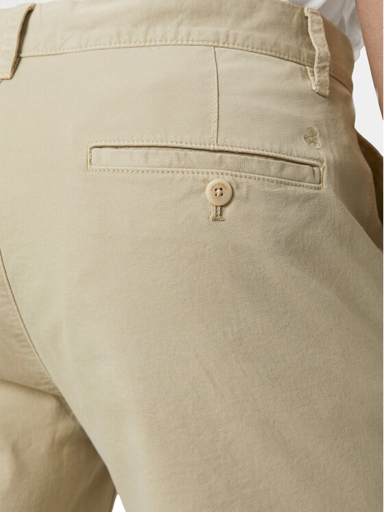 Marc O'Polo Marc O'Polo Szorty materiałowe M23 0029 15036 Beżowy Regular Fit