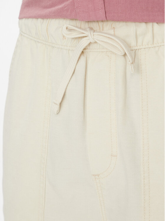 Lee Lee Medžiaginės kelnės Utility 112364005 Smėlio Straight Fit